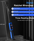 Digital Torque Wrench Half Inch Drive 3.8 to 250.8 Ft-Lb 5 to 340 Nm Garage-Ready Electronic Torque Tool on display