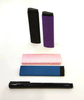 Reusable Skin File With Cover For Rock Climbing And Bouldering, Hand Callus Sander For Climbers in assorted colors and covers.