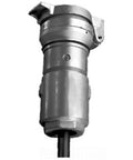 Built Different Tough As Nails Heavy Duty 60-Amp Circuit Breaking Mating Connector For Industrial Pumps Motors And Conveyors Copper Free Aluminum Housing Dust Moisture Resistant, close-up view.