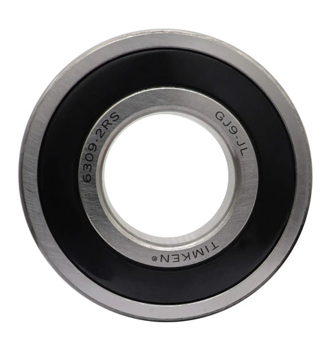 6309 2RS Double Rubber Sealed Ball Bearing With 45 Mm Bore, 100 Mm Outer Diameter And 25 Mm Width For Industrial Machinery