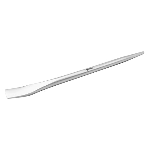 Two-Ended 30-Inch Aligning Pry Bar With 7/8 Inch Diameter Round Section, Heavy Duty Chrome Alloy Steel Zinc Plated, Side View