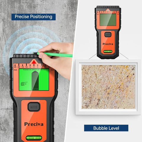 Slick Multi Function Wall Scanner Locates Deep Studs Solid Wood Concealed Wiring And Live AC Cables Using Six Precise Depth Levels Combined With Hella Responsive Tracking For No Sweat Home Fixes
