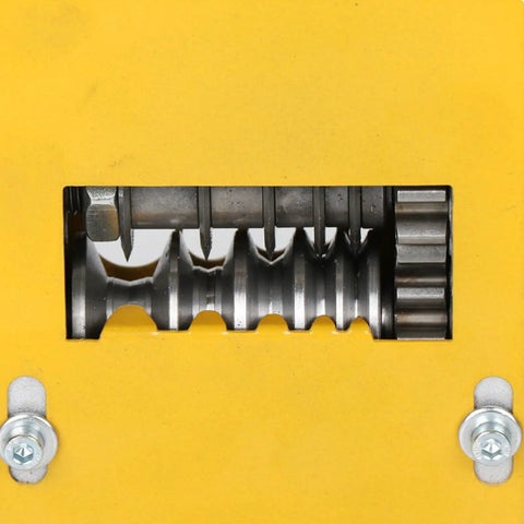 Close-up of cutting mechanism of Handy Portable Wire Stripping Tool Crafted From Durable Metal For Reliable Home And Workshop Use.