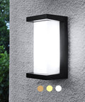 3 Color Temperature 24W LED Outdoor Wall Light Exterior Sconce Matte Black IP65 Waterproof Porch Patio Lamp mounted