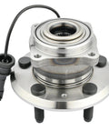 Rear Wheel Bearing And Hub Assembly Fits Chevy Equinox And GMC Terrain 2010 Through 2017 5 Lug With ABS Bolt On Drop In Replacement