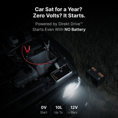 M7 SmartIgnition Jump Starter With Air Compressor, Portable Tire Inflator, 60Wh Power Bank, TUV Certified 12V Car Battery Booster Pack, Jump Box For 10L Gas And 8.5L Diesel, No Brainer Start And USB Charging