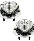 Pair Front Wheel Bearing Hub Assembly For Nissan Pathfinder Armada Titan Infiniti QX56 2004 2005 2006 2007 6 Lugs With ABS