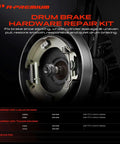 Premium Rear Side Drum Brake Hardware Kit Fits Toyota Camry Avalon And Lexus Es350 Es300h Perfect Upgrade For Your Ride With Reliable Performance And Easy Install To Get You Back On The Road Safe And Sound Today. rear drum brake kit with springs and clips