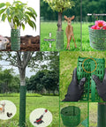 Beefed Up Tree Bark Protector Guard For Trees And Shrubs Tough Trunk Shield That Stops Animal Damage Breathable Plant Cage For Lawn Care And Orchard Deer Proof Outdoor Wrap Easy Install Garden Defense, 15x10 in PP guard