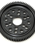 164 Tooth Spur Gear 48 Pitch 77 Tooth Full Width Nylon RC Car Gear For Racing Durable 4 To 6 Nylon Construction