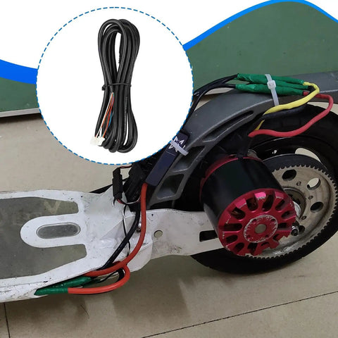 Durable Electric Scooter Controller Cable For 5Plus Models, Premium PP Material, 187.5 Cm Long, Plug And Play Connection