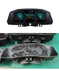 VW Amarok 2017 2020 12.3 Inch LCD Dashboard Instrument Panel Digital Cluster Upgrade Module With Built In Circuit Board And Smart Gauges Plug And Play Replacement For Smooth Idle And Acceleration, front view