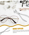 Stainless Steel Eyeglasses Frame Bending Pliers Pro Grade Gear Optical Repair Tool For Quick And Precise Glasses Fixing