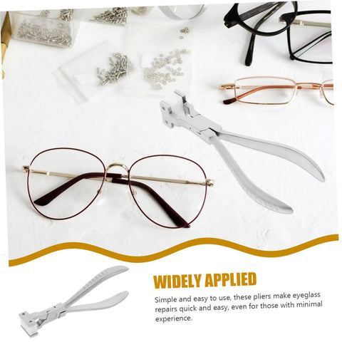 Stainless Steel Eyeglasses Frame Bending Pliers Pro Grade Gear Optical Repair Tool For Quick And Precise Glasses Fixing