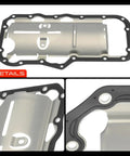 Engine Oil Pan Gasket Set For 3.7L V6 Engines Fits Ram 1500 2011 2012 detailed view with windage tray