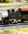 Compact 0 4 0 Powered Steam Locomotive With 12V Motor Metal Wheelsets And Factory Knuckle Couplers Ideal Yard Switcher