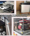 62 Inch Beefy Heavy Duty Drawer Slides With Lock And Full Extension Ball Bearing Rails, 500 Lb Capacity shown in a cabinet.