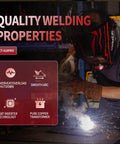 Person using 5 In 1 Plasma Cutter And Welder Combo With Dual Voltage 110V And 220V, MIG Flux Core MIG TIG Stick Welding, Plasma Cutting