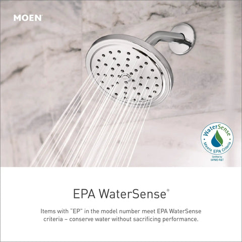 Four Function Eco Performance Handheld Shower With 69 Inch Hose And Wall Bracket, Rotating Angle, sprays water efficiently