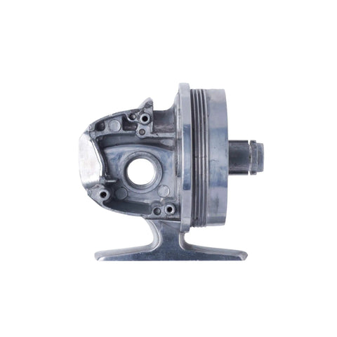 Beefy Tuff Spincast Reel Size 10 with aluminum frame and durable construction for tough fishing conditions, side view
