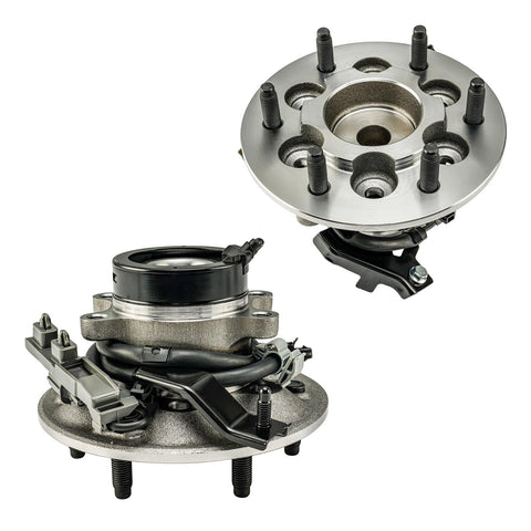 Ready-To-Roll Pair Front Wheel Hub Bearing Assembly 515106/515107 For Chevy Colorado, GMC Canyon, Isuzu I-290, I-370, I-280