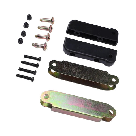 Soft Top Rear Bow Hinge Kit Beefed Up Heavy Duty Metal Bow Hinge Hardware With Screws Pins Nuts OE Compatible 02112 06303 78488