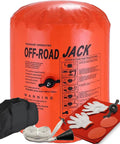 BotaBay 4 Ton Off-Road Air Jack With 8800 Lbs Capacity Inflatable Soft Jack, durable red nylon build with accessories