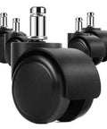 heavy duty office chair caster wheels set of 5 for hardwood floors