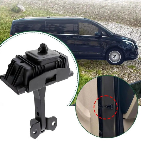 Heavy Duty Car Door Hinges and Adjustable Opening Limiter Kit for Vito Viano W639 2003-2014, vehicle and hinge detail