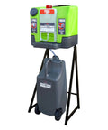Eyewash Tank Stand Only Rock Solid Durable Steel Construction Easy Install With Hook No Tank Included Rubber Feet For Stable Grip