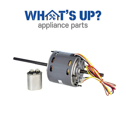 Beefy RV Air Conditioner Motor With Capacitor For Coleman RV Units One Third Horsepower 115 Volts 1675 RPM Two Speed