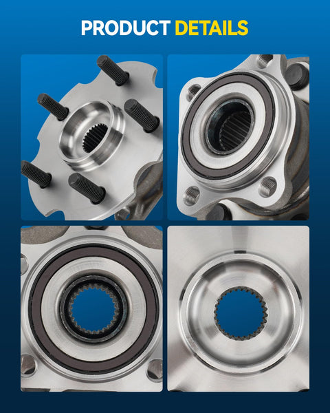Your Go-To Rear Wheel Bearing Hub Assembly For AWD 5 Lug Fits Toyota RAV4 2006-2018 And Lexus NX300 NX200t NX300h 2015-2021