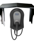 EV Charger Protective Cover Heavy Duty Rust Proof Steel Shell Weatherproof Enclosure For Electric Vehicle Stations with a wall mount and wipe hook