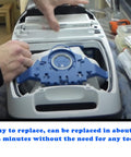 Person installing Your Go To Replacement Filter For Miele Vacuum Cleaners Fits C2 C3 S4 S5 S6 S8 Series AirClean H13.