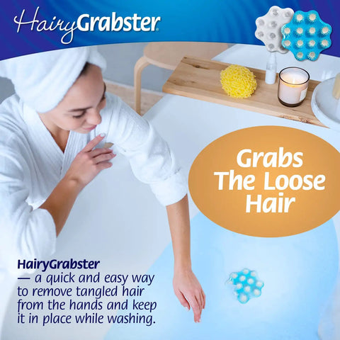 Straight Up Genius Hair Catcher And Drain Stopper For Shower Or Tub, white accessory for collecting loose hair in bath.