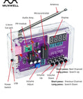 Assembly of FM Radio Kit For Beginners With Soldering Practice And Electronics Learning Project Including PCB Components Speaker And Case.