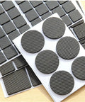 Non Slip Self Adhesive Furniture Pads Set For Tables Chairs Sofas Round And Square Feet Cushions To Protect Floors