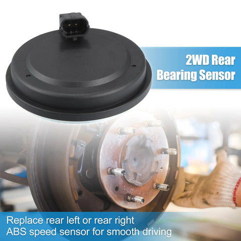 Rear Hub Bearing With ABS Speed Sensor For Kia Sorento 2015 2020 OE 58980C5000, left or right wheel hub install view