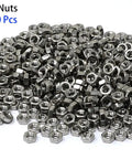 M3 Stainless Steel Hex Nuts 450 Pcs from M3 Stainless Steel 304 Hex Socket Head Cap Screws Set Pro Grade 1350 Pcs With 12 Lengths