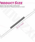 Diagram with dimensions of 2 Pack 732-04612 Extension Spring For Troy-Bilt Cub Cadet Craftsman Lawn Tractors Replacement.