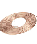 25ft Copper Plated Brake Line Tubing 3 By 16 Inch OD Coil Roll For Hydraulic Brake Systems And Fuel Lines Flexible Rust Proof Brake Pipe