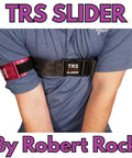 Man demonstrating TRS Slider Golf Swing Trainer to Boost Your Distance And Accuracy Ditch The Slice Stop Chicken Wing
