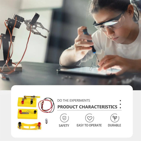 Hands On Light Bulbs In Series Electrical Science Kit For Primary Students Learn Basic Circuits With A Simple Circuit Experiment Set