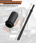 Anchor Pin Bushing Kit For One And Three Eighths Inch Pins With Eleven And A Half Inch Driver next to a truck background