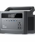 Portable Power Station With 700W Surge, 288Wh LiFePO4 Battery Backup, AC Outlet 110V, 350W Continuous, Solar Generator