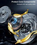 Disassembled Front Axle Suspension Knuckle with high-quality seals, showing internal components for Mule ATV Direct Replacement kit
