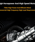 High speed motor for Boss Level Commercial Salad Spinner, 750w stainless steel, efficient for high load work.