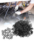 500 Piece Spring Wave Washer Kit Compression Metal Washers For Screws And Bolts Assorted Sizes Heavy Duty Wave Springs For Thrust Loading Durable High Precision Washers For Mechanical Assemblies on car engine parts