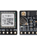 Dual Mode GPS BDS Flight Control Module With Satellite Positioning Navigator For Arduino And DIY Drones NEO M8N NEO 6M Replacement ATGM336H Compatible GNSS Receiver For Hobbyist Projects, front view of two circuit boards with connectors and components.