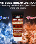 Anti Seize Copper Lubricant For Brake Calipers And Threads High Temp Formula To Prevent Seizing And Noise 1 Oz Tube
